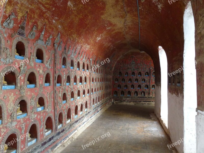 Myanma Inle Lake Monastery Buddhism Free Photos