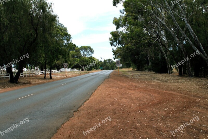 Country Road Highway Australia South West Manjimup