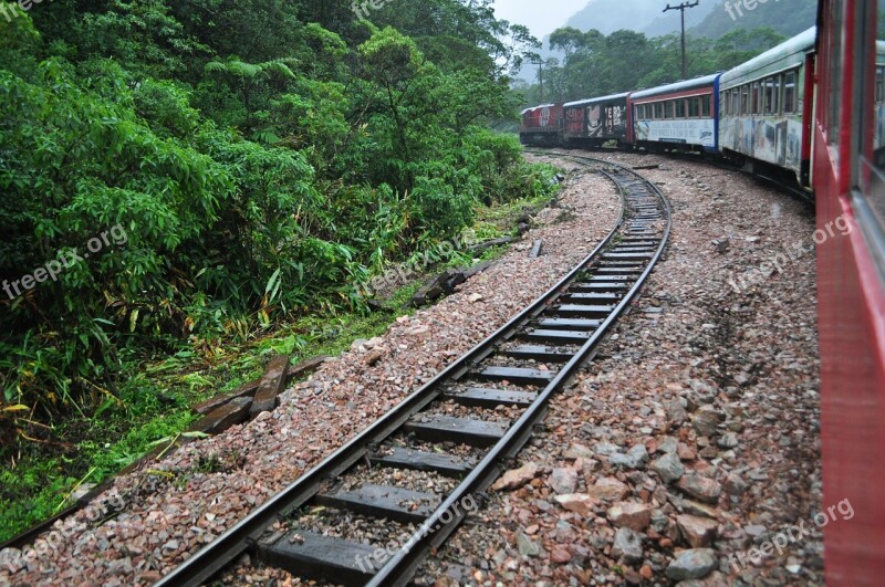 Train Estrada De Ferro Rails Free Photos