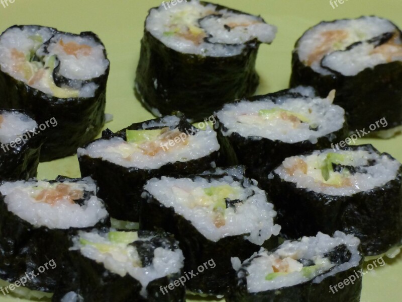 Sushi Surumi Surimi Wood Japan