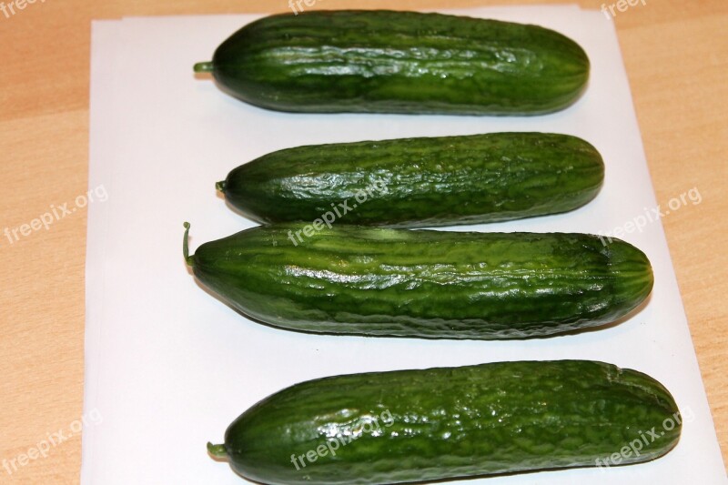 Cucumber Vegetables Vegan Vegetarian Free Photos