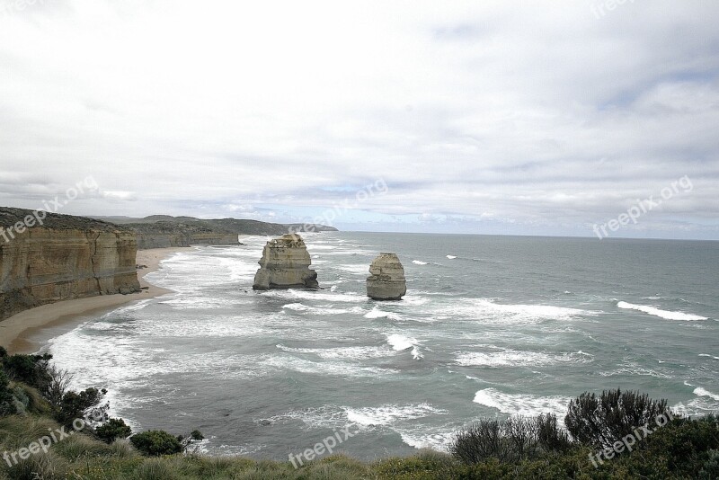 Australia Twelve Apostles Port Campbell National Park Free Photos