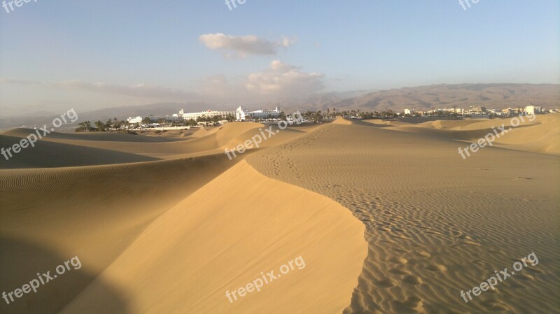 Dunes Hotel Desert Sand Free Photos