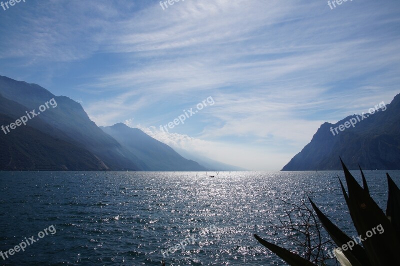 Garda Italy Mountain Lake Lake Mountains