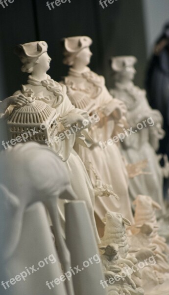 Porcelain Ceramic Figure Decoration Meissen