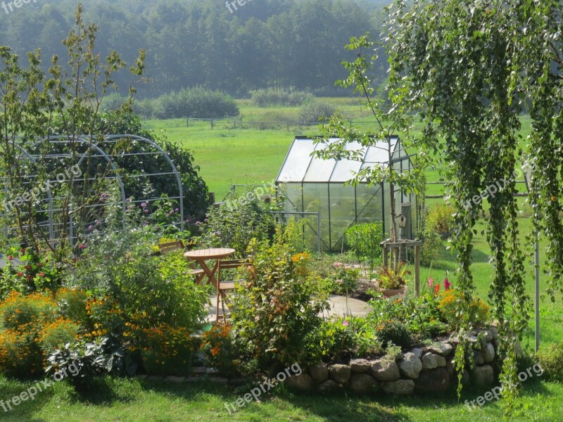 Garden Greenhouse Allotment Free Photos