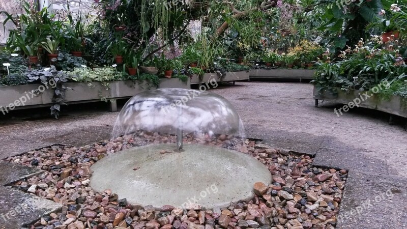 Water Fountain Pebble Bubble Wet