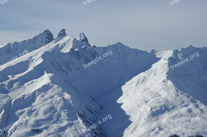 Chamonix Mountain Cord Landscape Free Photos