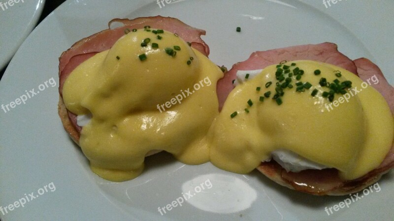 Eggs Benedictine Eggs London Hoxton Grill Food