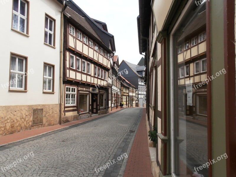 Historic Center Stollberg Town City Village