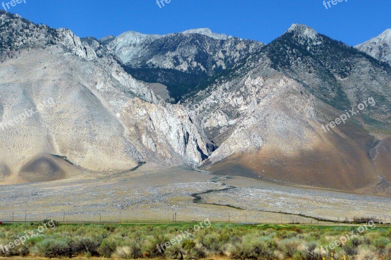 Death Valley Nationanl Park California Usa Mountains