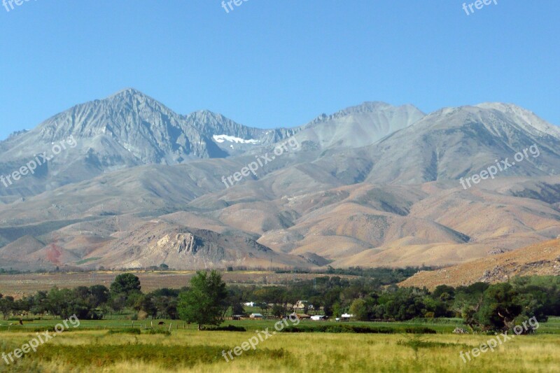 Death Valley Nationanl Park California Usa Mountains