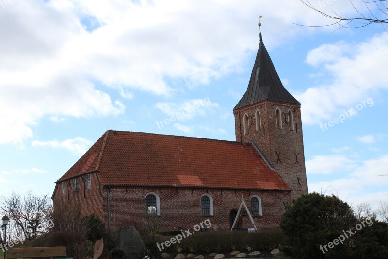 Church Of St Stephanus Blip Church Churches Building Dithmarschen