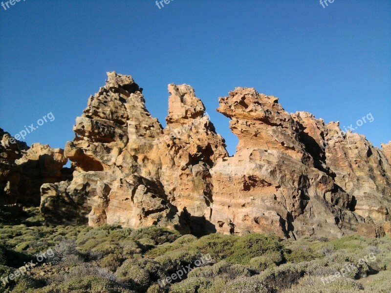 Rocks Nature Stone Peaceful Tenerife