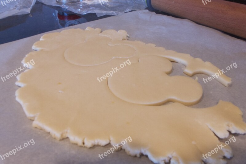 Mickey Mouse Cookie Cookie Baking Mouse Ears Sugar Cookie