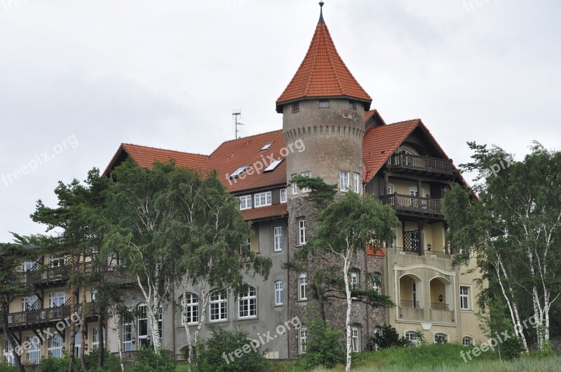 Castle The Castle On The Beach Hotel Building Free Photos