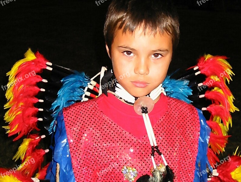 Boy Child Portrait Head Beautiful