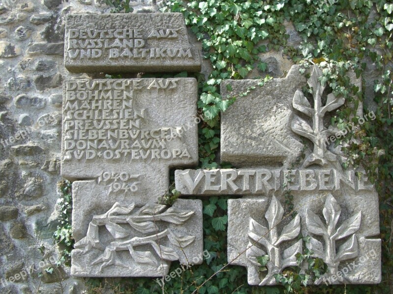 Monument Stone Distributors Monument To Displaced Persons Foliage