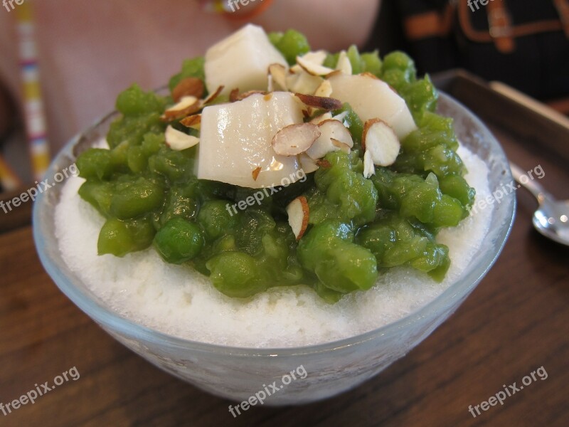 Shaved Ice Ice Ice Cream Gaon Street Peas In A Pod