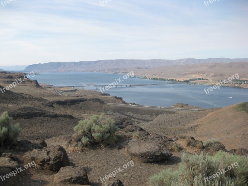 Vantage Bridge Washington I90 Free Photos