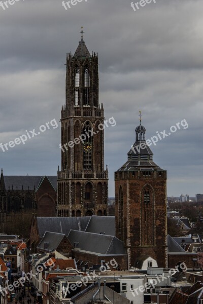 Utrecht Dom Tower Center Tower Church