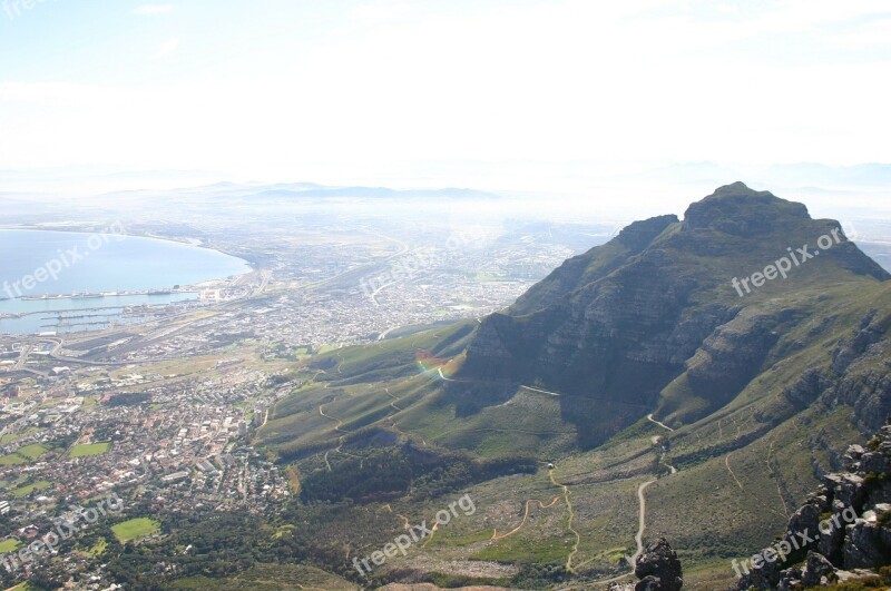 Table Mountain South Africa Cape Town Free Photos