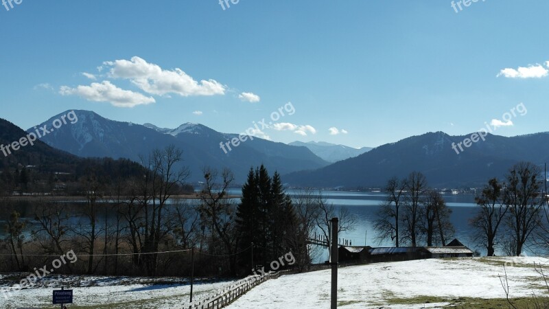 Tegernsee Community Place Bavaria Lake