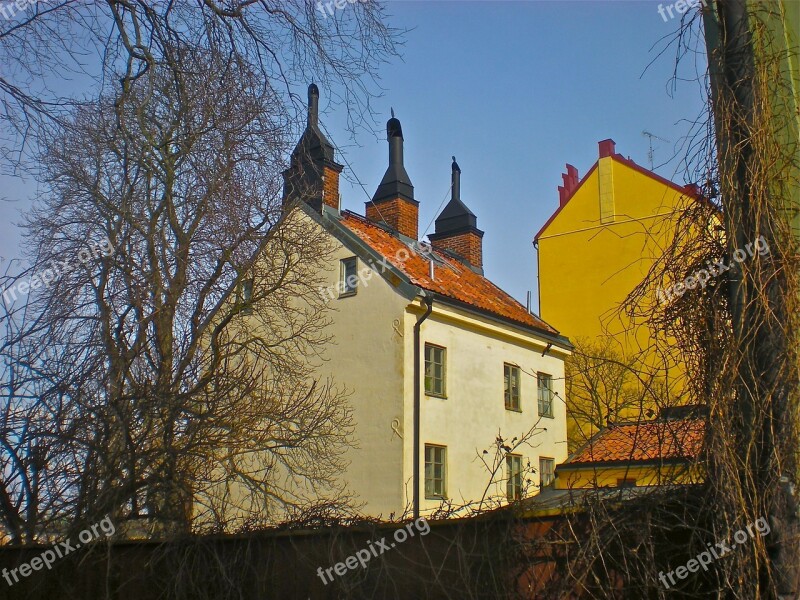 House Kattgränd Sauna Street Södermalm Stockholm