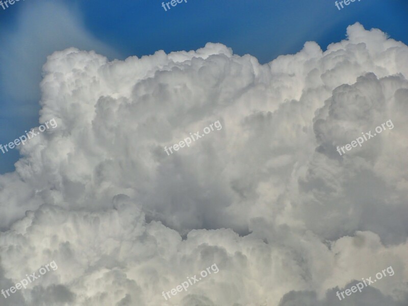 Cumulonimbus Cloud Clouds Cumulus Sky