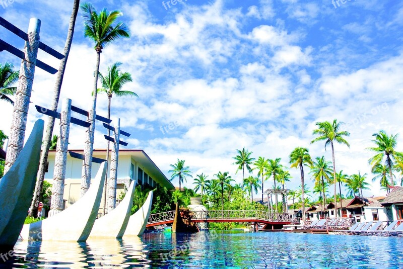 Swimming Pool Outdoor Pool Resort Thailand Khao Lak