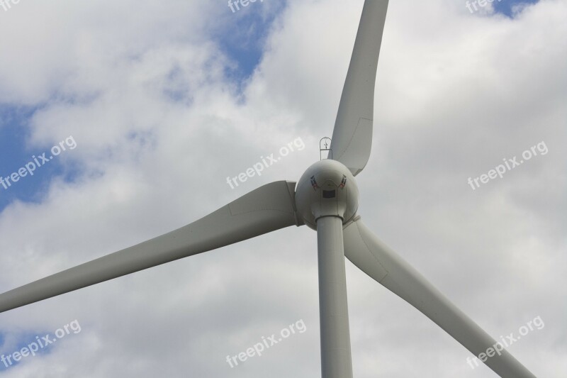 Pinwheel Wind Power Renewable Energy Current Windräder