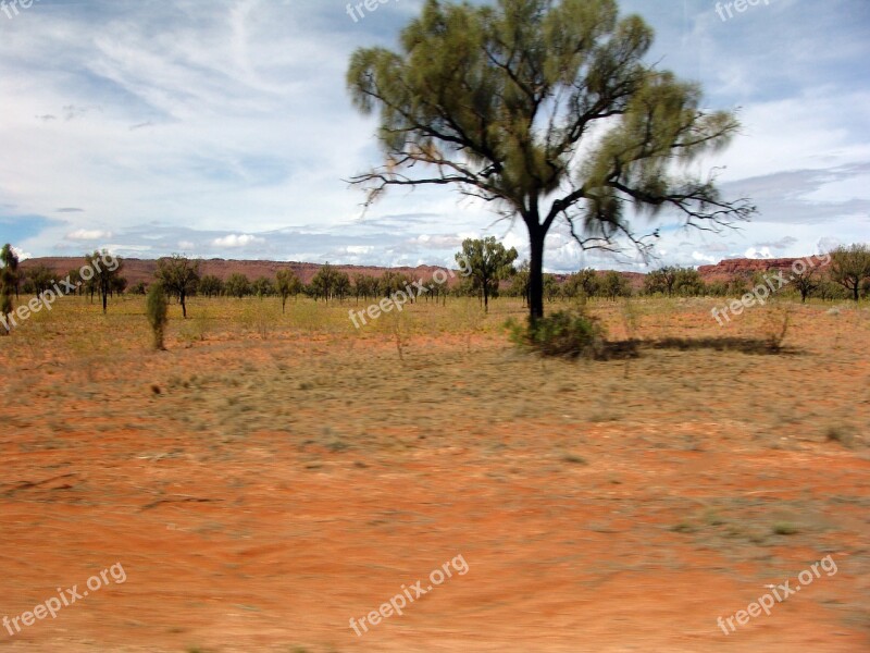 Outback Bush Steppe Desert Australia