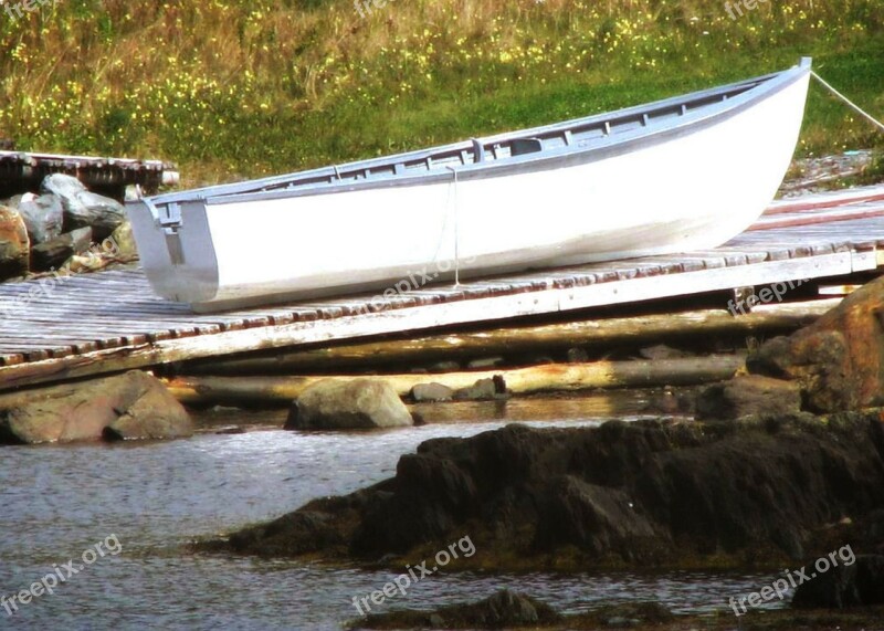 Boat Water Fishing Boat Row Boat Ocean