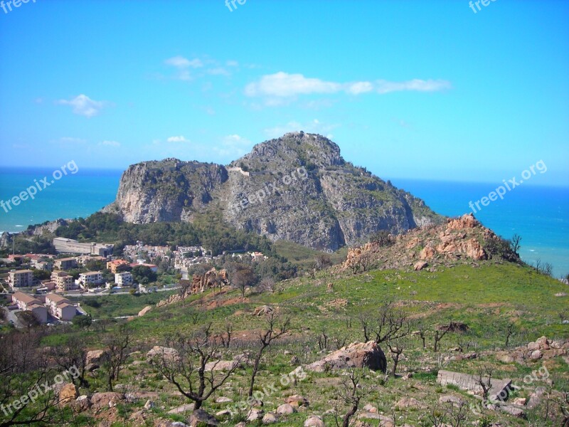 Italy Coast Mediterranean Place Azure