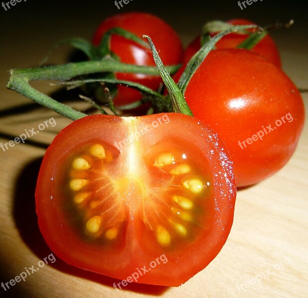 Panicle Tomato Tomato Vegetables Food Red