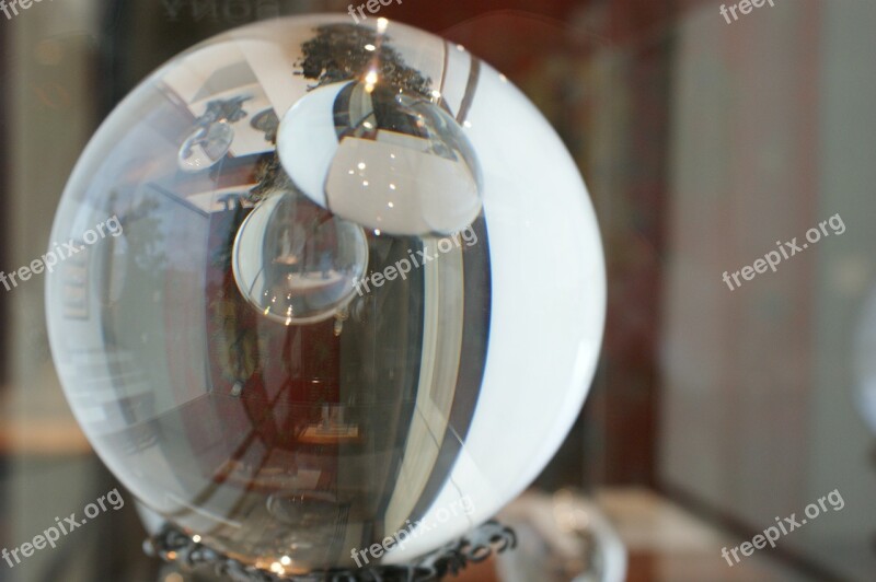 Crystal Ball Glass Sphere Decoration Ball