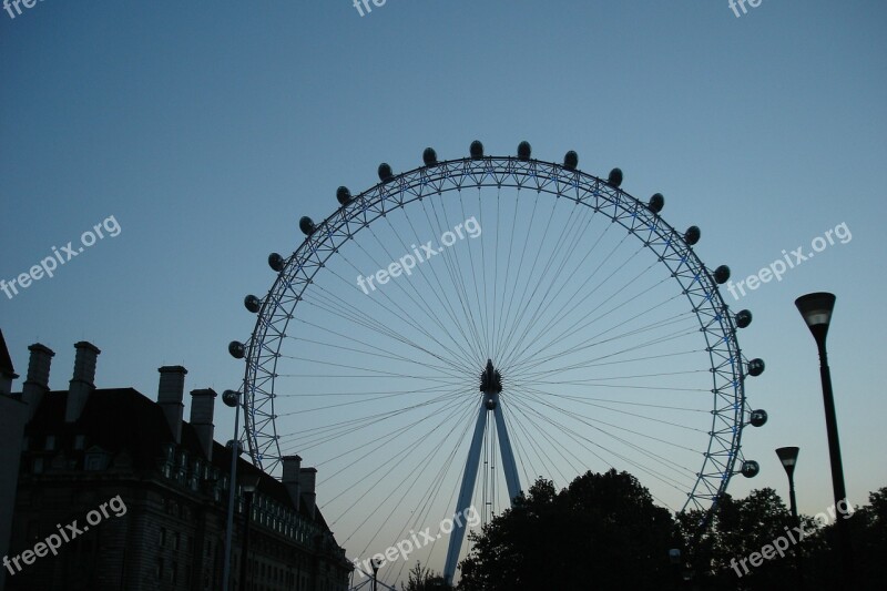 Ferris Wheel London London Eye Free Photos