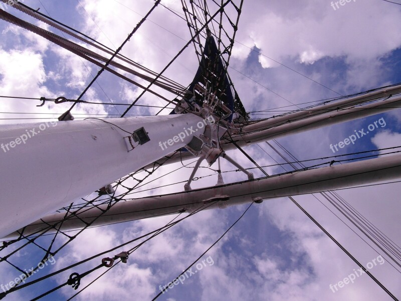 Masts Gorch Fock Stralsund Museum Ship