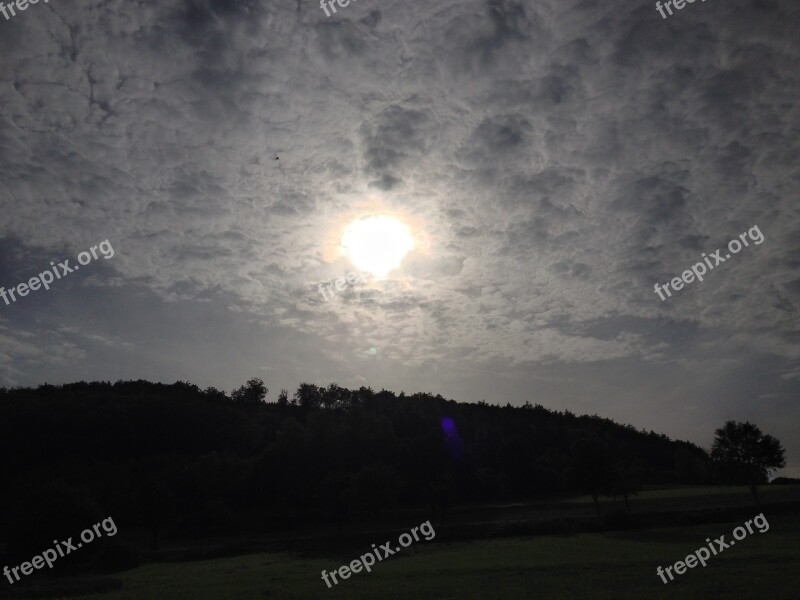 Cloud Sunset Clouds Cloudiness Cloudy