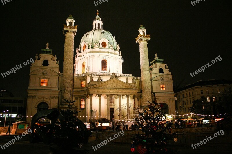 Vienna St Charles's Church Austria Church Free Photos