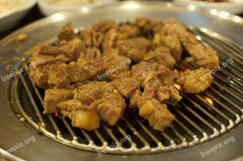 Pork Ribs Pork Grilled Meat Bulgogi