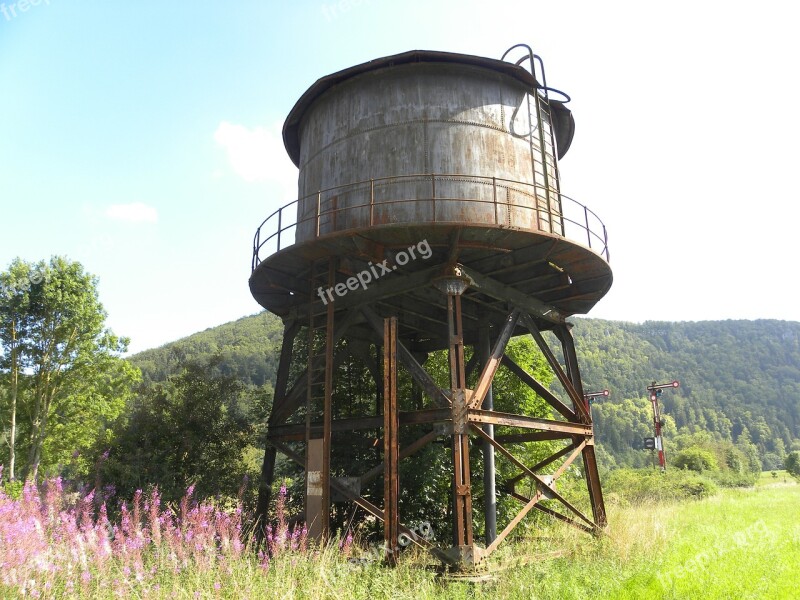 Water Tower Water Storage Danube Valley Water Free Photos