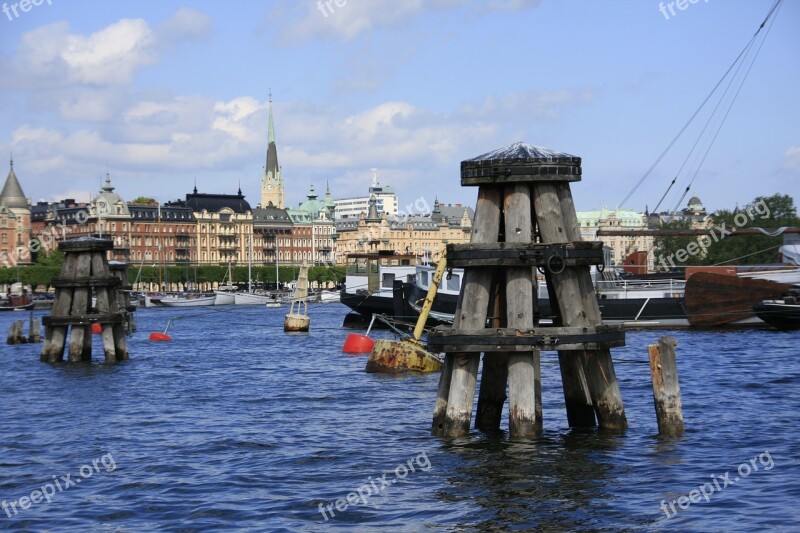 Stockholm City Landscape Free Photos