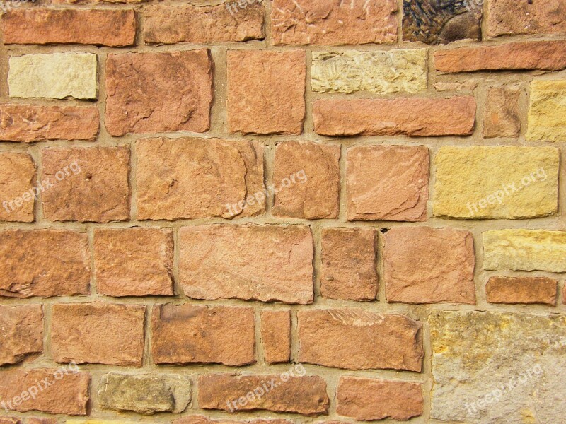 Brick Wall Brick Sand Stone Wall Natural Stone