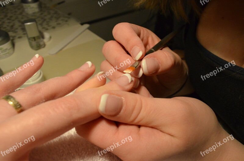 Fingernails Frechnails Nail Design Hands Free Photos