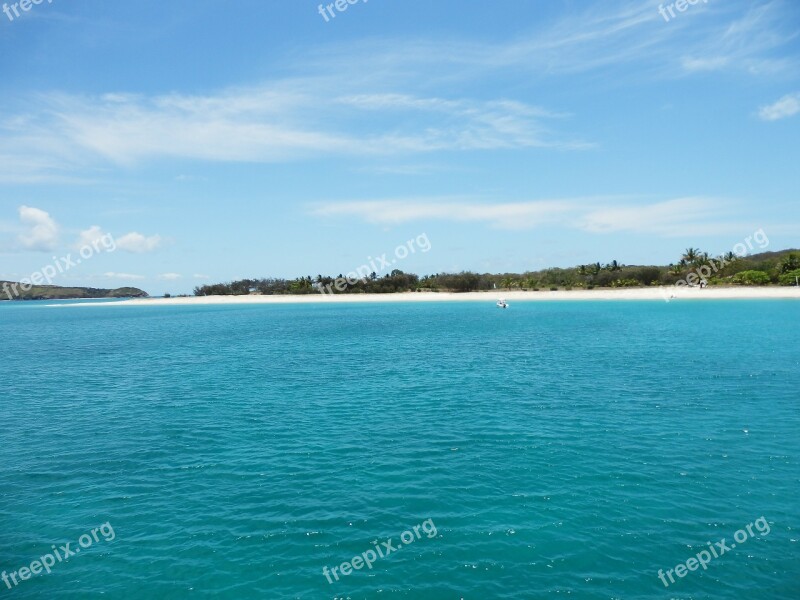 Clear Blue Water Island Summer