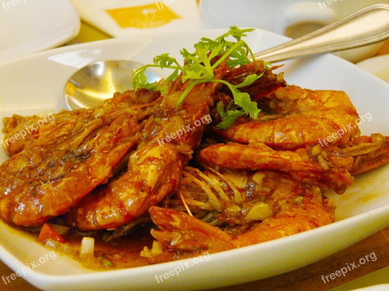 Prawns Food Delicious Ayala Center City