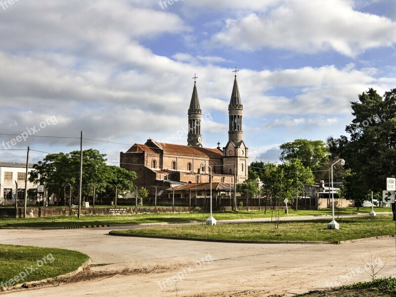 Church Parish Religion Landscapes Lucas González