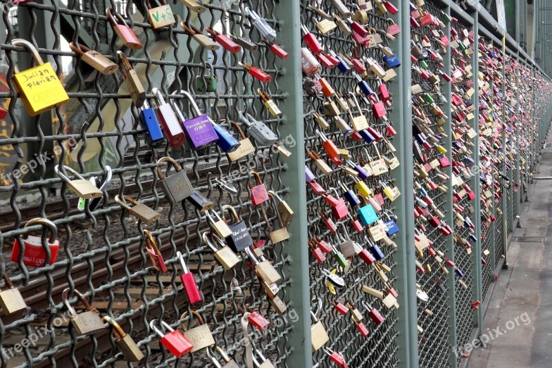 Castle Bridge Cologne Love Castle Castles