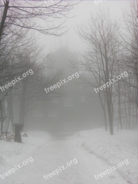 Fog Mysterious Kahler Asten Hochsauerland Winterberg